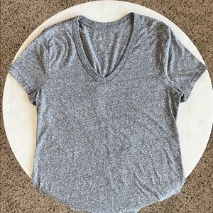 Universal Thread Heather Gray V-Neck Tee